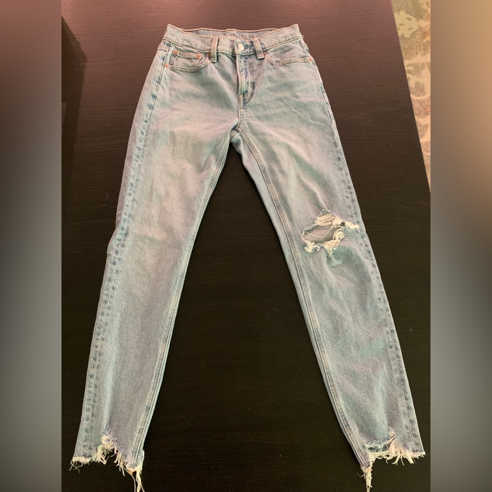 American Eagle stretch jeans (size 00)